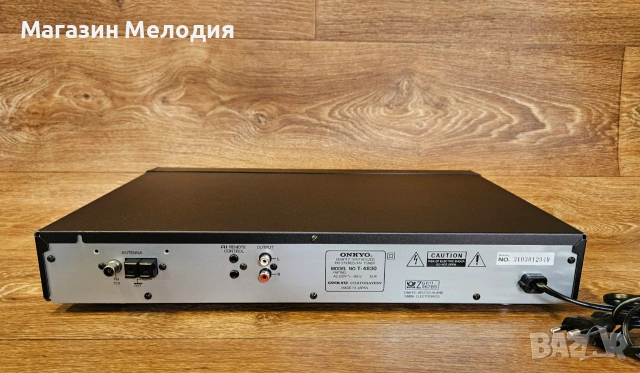 Тунер Onkyo T-4830 Quartz Synthesized – Отлично състояние, Made in Japan, снимка 9 - Декове - 54968204
