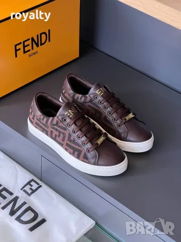Fendi Нови Дамски Маратонки с Кутия Фенди 