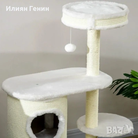 PawHut Дърво за котки с драскалка, снимка 6 - За котки - 54317133