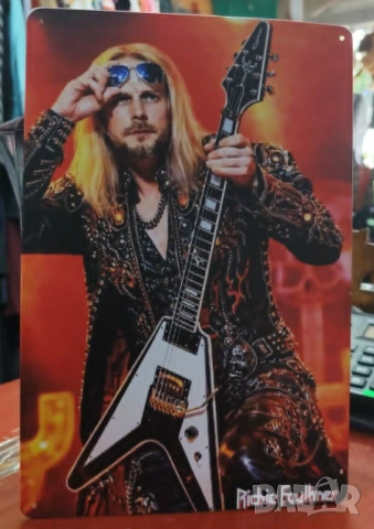 Richie Faulkner-метална табела (плакет)
