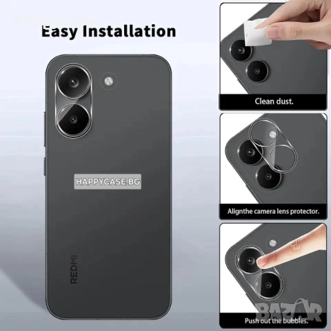 Xiaomi Poco X8 Pro / X8 Pro Max / M8 Pro 5G / 3D 9H Стъклен протектор за камера, снимка 6 - Фолия, протектори - 54283700