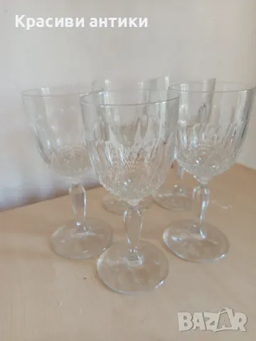 Кристальни чаши оловен кристал, снимка 6 - Чаши - 55500954