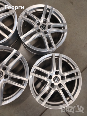 4бр.алуминиева джанта 17цола за VW 5x112, снимка 3 - Гуми и джанти - 55277577