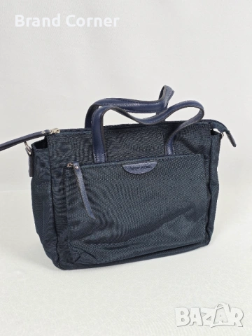 Нова дамска чанта Gerry Weber – тъмносиня, с къси дръжки и дълга презрамка