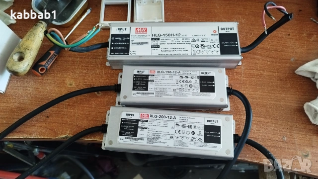 MEAN WELL XLG-200 - 150 и HKG -150 - захранващи блокове - LED драйвери