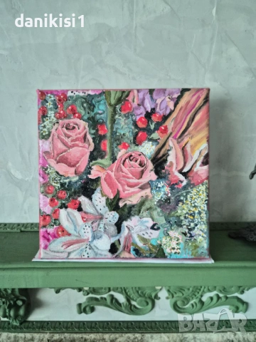 Авторска артина маслени бои 