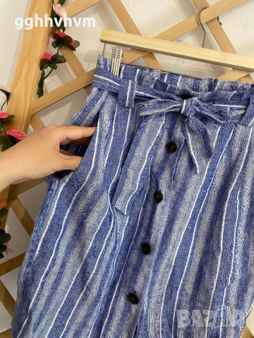 Пола с висока талия на h&m, снимка 2 - Поли - 54496373