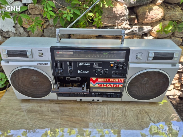 Радиокасетофон Sharp GF-565H, снимка 6 - Радиокасетофони, транзистори - 55186097