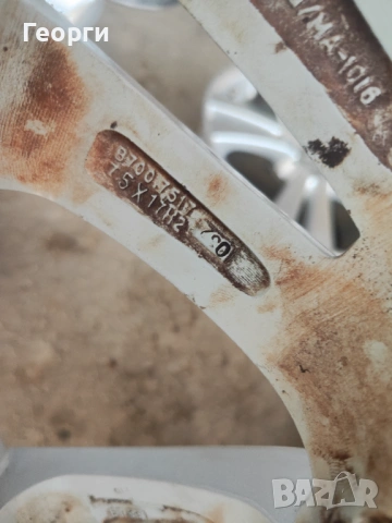 4бр.алуминиева джанта 17 цола за Opel 5x115, снимка 6 - Гуми и джанти - 54260976