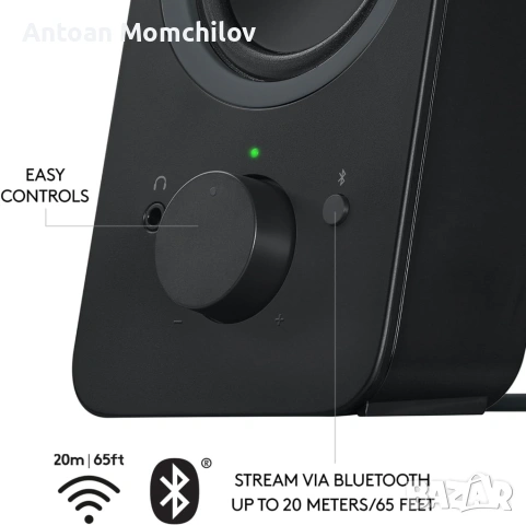 Компютърни колони Logitech Z207 Bluetooth, снимка 7 - Тонколони - 54875048