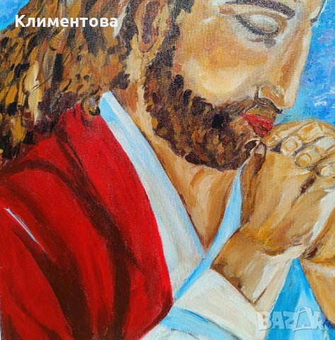 "Молитва", снимка 2 - Картини - 54439939
