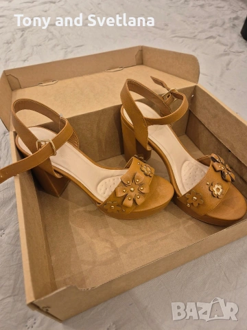 Сандали с ток Paolo Botticelli 37 номер 