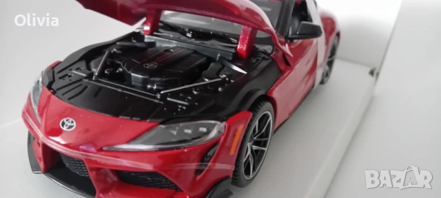 Toyota Supra 1:24 - Maisto , снимка 6 - Колекции - 54394733