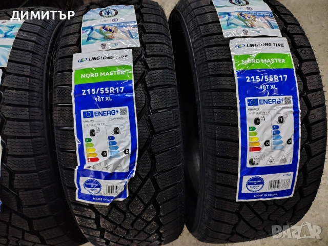 4бр.НОВИ зимни гуми LINGLONG 215 55 17 DOT25 цена за брой, снимка 3 - Гуми и джанти - 54045609