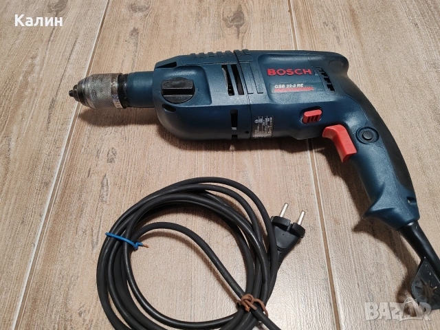 Bosch GSB 22-2 RE двускоростна  ударна бормашина , снимка 2 - Бормашини - 54673668