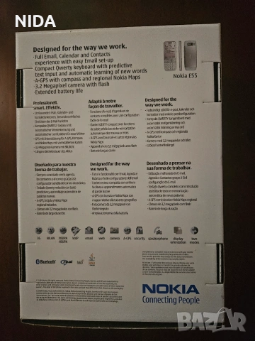 Мобилен телефон Nokia E55 – ЧИСТО НОВ – УНИКАТ - Рядка бизнес класика!, снимка 9 - Nokia - 55162973