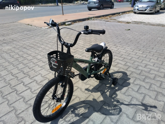 X Детски велосипед 18" CHALLENGE зелен, снимка 7 - Велосипеди - 54395172