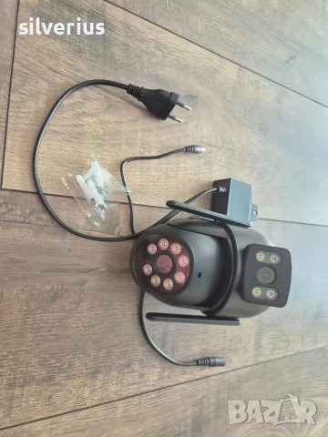 Безжична Wi-Fi PTZ камера 1080p – 360°, Нощно виждане, Засичане на движение, снимка 5 - HD камери - 55433724
