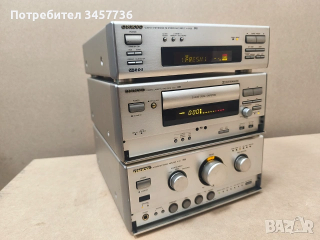 Усилвател Дек и Тунер Onkyo A-911 Onkyo K-611 Onkyo T-411, снимка 9 - Ресийвъри, усилватели, смесителни пултове - 55057977