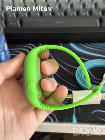 Детски часовник Myki touch с локация синьо зелен, снимка 2 - Детски - 55333723