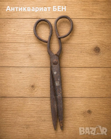 СТАРИ КРОЯЧНИ НОЖИЦИ – СВИДЕТЕЛИ НА ЗАНАЯТ ✂️, снимка 7 - Колекции - 54383984