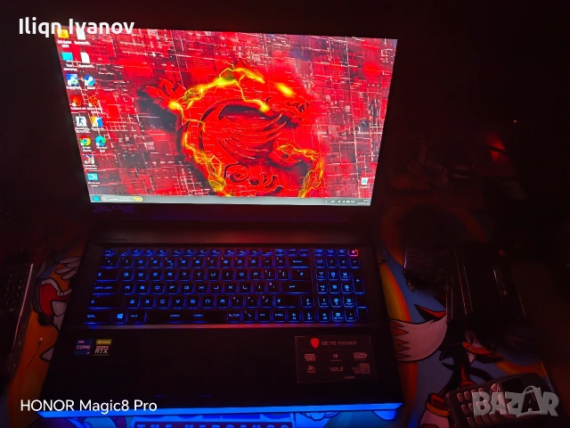 Продавам лаптоп MSI , снимка 18 - Лаптопи за игри - 54375175