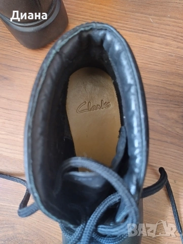 Дамски боти Clarks - естест. кожа, снимка 5 - Дамски боти - 54615122