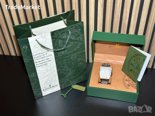 Нов Мъжки Часовник Audemars Piguet Royal Oak Selfwinding 44MM с кутия и документация