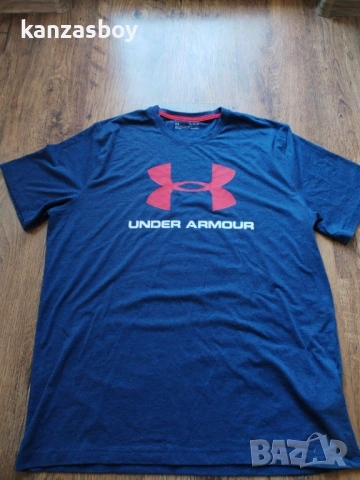 Under Armour - страхотна мъжка тениска КАТО НОВА XL, снимка 5 - Тениски - 54692786