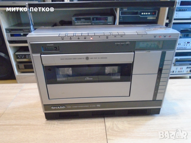 VHS Sharp vc-3300g, снимка 2 - Плейъри, домашно кино, прожектори - 55187179