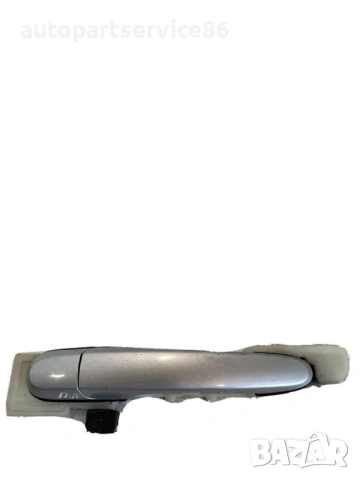 Външна дръжка предна лява сребриста за Hyundai Tucson 2.0 CRDi (2009)