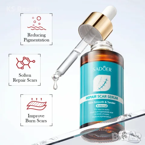 Sadoer Scar Repair Serum - серум за премахване на белези, снимка 3 - Козметика за тяло - 55394278