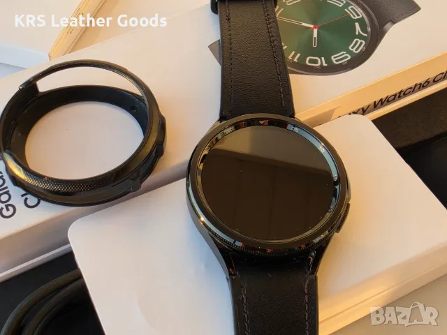Samsung Galaxy Watch6 Classic 47mm LTE (eSIM) – Отлично състояние, снимка 9 - Смарт часовници - 55583133