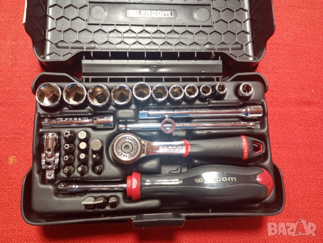 Facom 161-5P6 малка гидория 31 части на 1/4 