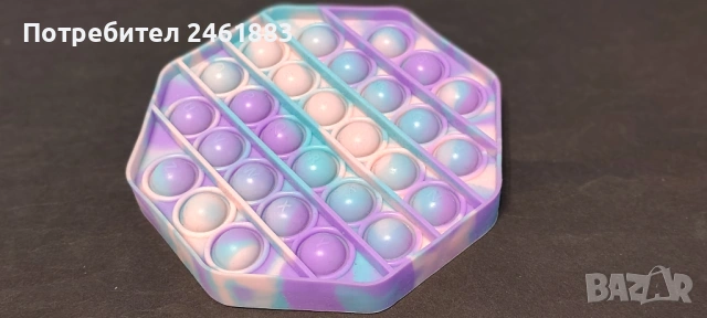 Антистрес играчка за възрастни pop it fidget от силикон