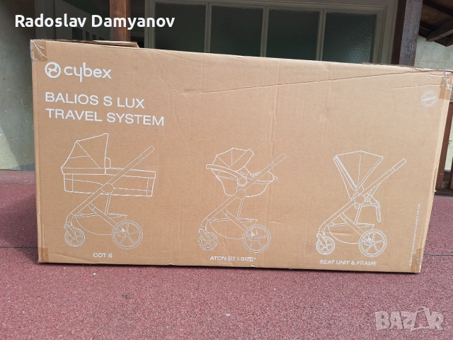 Cybex balios s lux 3 в 1, снимка 15 - Детски колички - 54720099