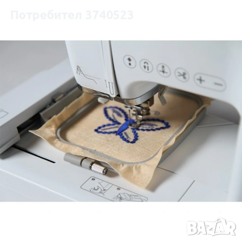 2 в 1- Бродировачна + Шевна Машина BUTTERFLY X60.Гаранция 3 години !, снимка 4 - Шевни машини - 54109959
