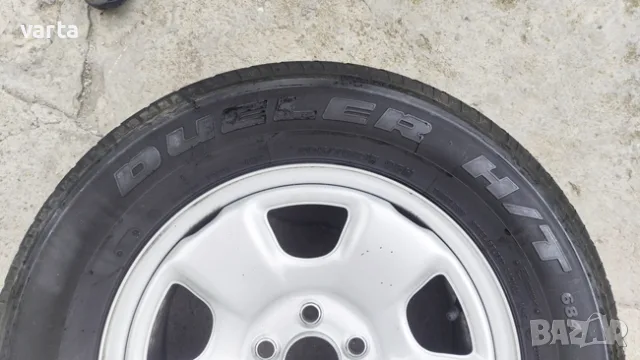1 брой гума Bridgestone Dueler 205/70/15, снимка 5 - Гуми и джанти - 55349895