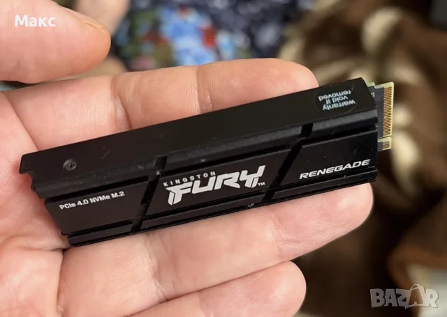 Kingston FURY Renegade 2TB M.2 PCIe4.0 NVMe идеален гейминг SSD, снимка 2 - Твърди дискове - 55410723