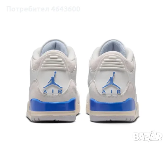 Jordan 3 Retro Lucky Shorts, снимка 3 - Маратонки - 55693016