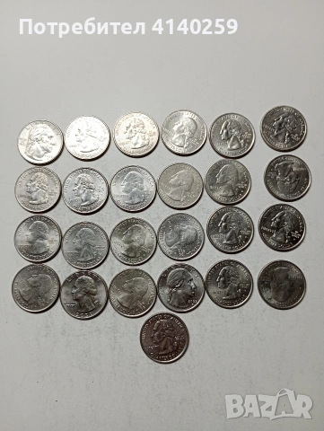 САЩ МОНЕТИ , снимка 4 - Нумизматика и бонистика - 54286473