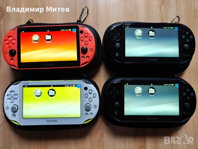 PS Vita 2000 (64GB) с Нови Aксесоари Подарък