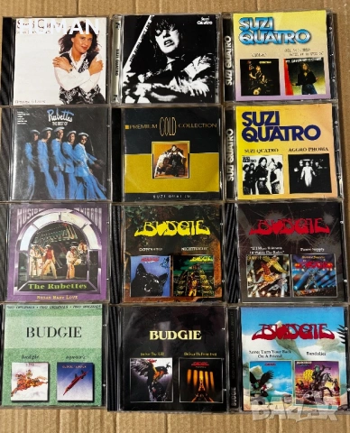 Suzi Quatro - The Rubettes - Budgie