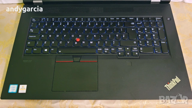  Lenovo ThinkPad P17 4K UHD 100% Adobe/Core i9-10885H/16GB RAM/512GB SSD/NVidia Quadro T2000 4GB , снимка 9 - Лаптопи за работа - 54839964