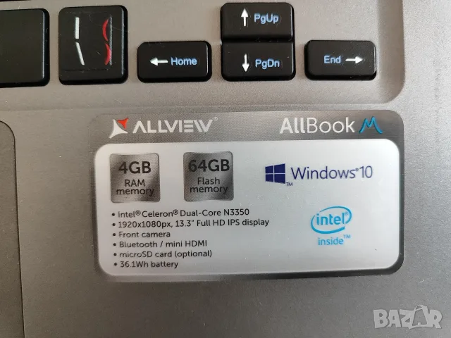 Allview Allbook M за части, снимка 4 - Части за лаптопи - 55315984