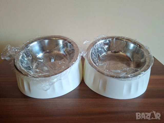 Купички за храна за котки купичка за вода неръждаема стомана