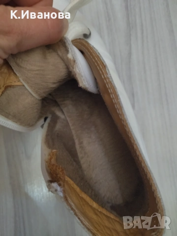 Бели дамски боти, снимка 3 - Дамски боти - 54346359