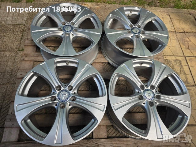 Лети джанти 18ки 5х112 Mercedes, снимка 3 - Гуми и джанти - 55081984