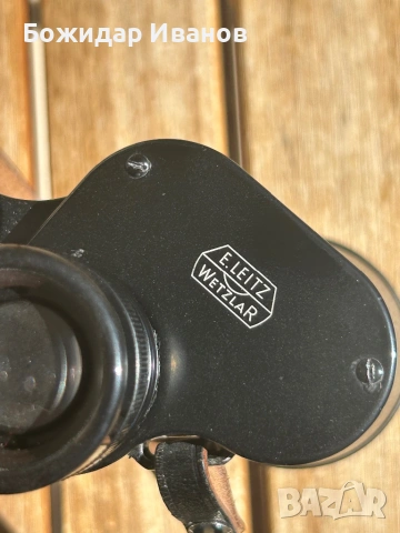 Продавам бинокъл E.Leitz Wetzlar Camparit 10x40, снимка 3 - Екипировка - 54674345