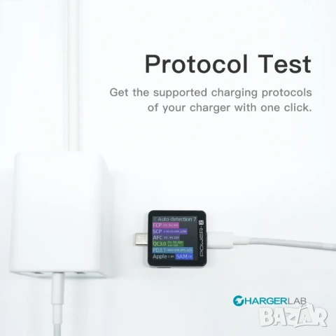 POWER-Z KM003C USB-C PD тестер / анализатор – професионален USB кабел тестер PD 3.1, снимка 2 - Друга електроника - 54692659